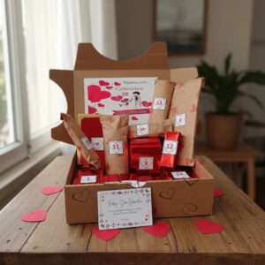Box San Valentín 14 Regalos Calendario Adviento