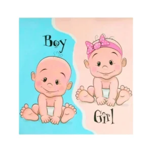 Globo Revelación de Género Confeti Baby Shower