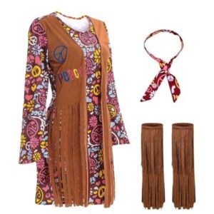 Disfraz infantil hippie
