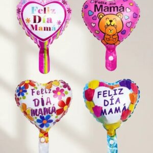 Pack x6 Globos Día De La Madre Globos Metálicos