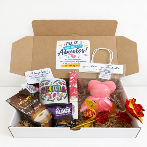 Box Regalo Día De Los Abueltos Premium Abuelita